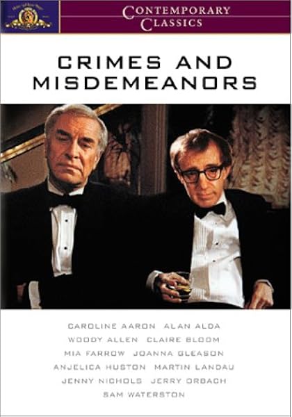 Amazon Com Crimes And Misdemeanors Caroline Aaron Alan Alda Martin S Bergmann Bill Bernstein Claire Bloom Donna Castellano Thomas Crowe Gregg Edelman Mia Farrow Joel Fogel Joanna Gleason Anjelica Huston Zina Jasper Martin