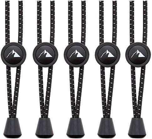 EVEREST FITNESS 5 Pares de Cordones para Deportistas, sin Nudos ...