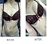 E-FAK Women's Bra Inserts Silicone Breast Enhancer Shaper Push up Bra Pads (White) (Size 3.54