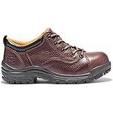 Timberland PRO Women's TiTAN Oxford Alloy Safety Toe Industrial Work Shoe, Brown-2024 NEW, 5.5W