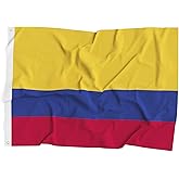 Colombian Flag Columbia National Flag Polyester Fiber 3x5 Feet Flag, Bright Colors And Anti-ultraviolet Fade Flag Indoor Outdoor Banner
