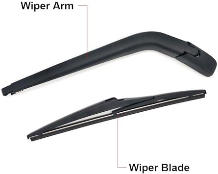 Amazon Com Dogoon Rear Wiper Arm And Blade Set Fits For Toyota Yaris 2008 2013 Back Windshield Wiper Arm Blades Automotive