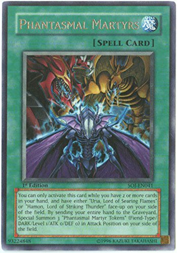 Yu-Gi-Oh! - Phantasmal Martyrs (SOI-EN041) - Shadow of Infinity - Unlimited Edition - Rare