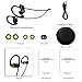 YuanGuo Bluetooth Headphones, Wireless Sports Earbuds with Mic, IPX7 Waterproof HD Stereo Secure-fit Earphones for Gym Running Workout, 8 Hour Battery Noise Cancelling Headsets