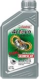 Castrol 06139 Actevo 20W-50 Part Synthetic 4T Motorcycle Oil - 1 Quart Bottle, (Pack of 6)
