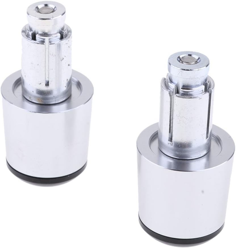 Sharplace 2pcs Embouts De Poign/&eacute;e Barre de Guidon Universel De Moto en Aluminium Pi/&egrave;ce de Rechange Bleu