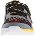Skechers Kids Erupters II Light Up Sneaker (Toddler), Black/Charcoal/Orange, 9 M US Toddler
