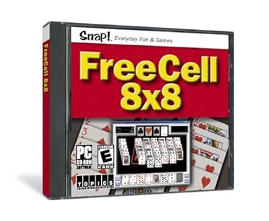 Amazon Com Snap Free Cell 8x8 Jewel Case Pc Video Games