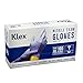 Klex Nitrile Exam Gloves - Medical Grade, Powder Free, Rubber Latex Free, Disposable Examination Grade Glove, Strong Food Safe, Lavender XL Extra Large, Box of 100