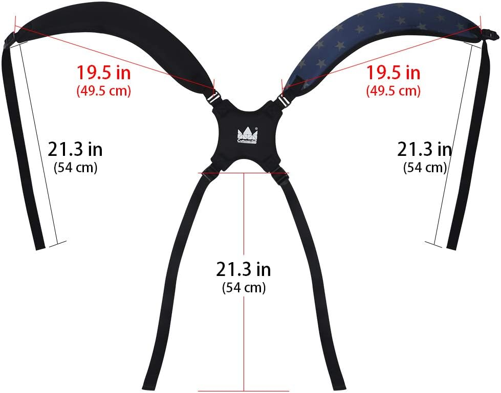 Craftsman Golf Adjustable Waterproof Star Golf Bag Backpack Straps Replacement : Sports & Outdoors