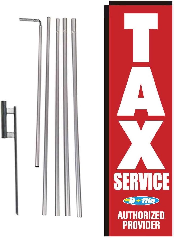 Amazon Com Red Tax Service E File Authorized Provider Rectangle