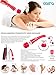 Cordless Magic Massager Wand with Storage Case Original by OOSHA | 8 Speeds & 20 Vibrator Patterns | Handheld Therapeutic Body Massage Tool | Powerful Vibration | USB Rechargeable