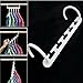 Drhob 2PCS Wonder Hanger Closet Clothes Organizer/Space Saver Storage White Plastic