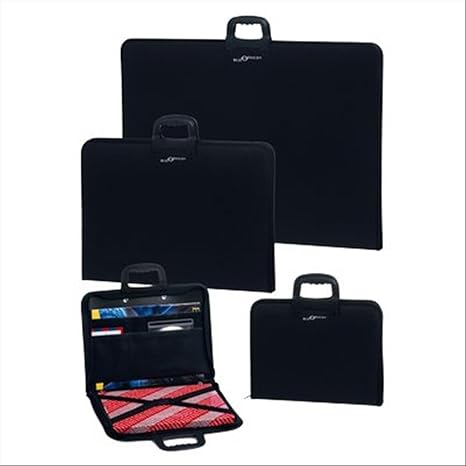 Tubo Porta Disegni Niji Estensibile - Diametro 7.5cm, Da 52 A 85cm, Con Tracolla - Foto 4