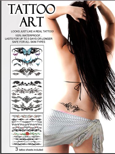 Skin Art Temporary Tattoos