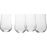Mikasa Grace Set of 4 Highball Tumbler Cups, 18-Ounce