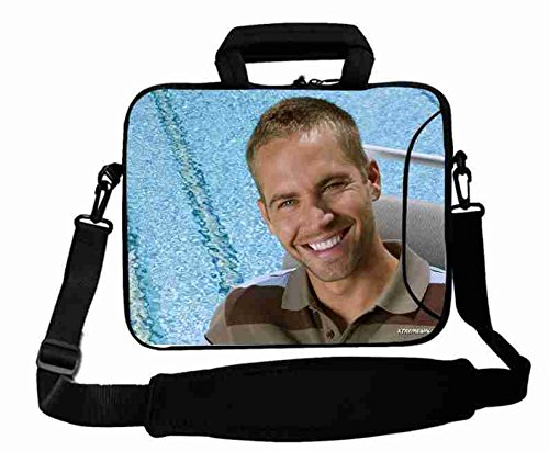 Cool Print Custom Paul Walker Laptop Bag For Lady (15"15.4"15.6") For Macbook Pro Lenovo ThinkPad ASUS Apple DELL acer HP Microsoft SAMSUNG TOSHIBA - CB-15-18494