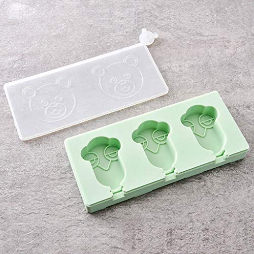 Redvive Top Silicone Popsicle Mold Frozen Ice Lolly Mould Tray Pan Ice Cream Maker Tool
