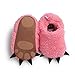 Vanbuy Baby Boys Girls Bear Paw Animal Winter Slippers Boots Infant Crib Shoes WB28-Watermelon Red-L