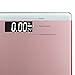 TopHomer Digital Body Weight Bathroom Scale with Step-On Technology, 400pounds, Large LCD Backlit Display and Low Battery Indication (black)-Durable Tempered Glass Weight Scale
