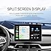 Carlinkit Wireless Carplay Dongle USB Adapter Only for Car with Android Head Unit Navigation Player, add Function Carplay/Android Auto/Mirror Screen/Support iOS13 Split Screen Bluetooth Multi-Window…