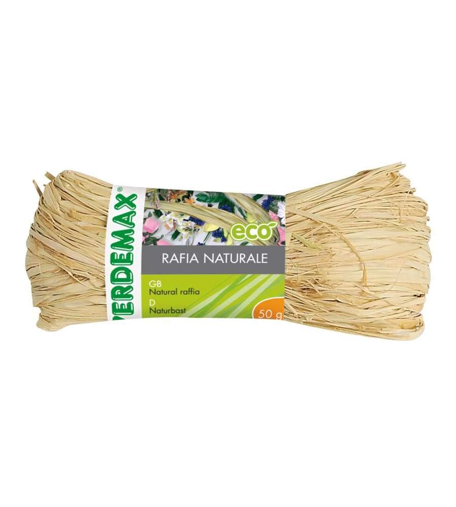 Verdemax 4592 50 g Natural Raffia Coil