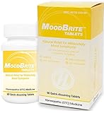 HelloLife MoodBrite Tablets - Natural Homeopathic for Relief of Depressive Moods