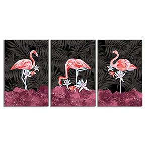 Canvas Wall Art Abstract Beautiful Sky Fantasy Painting Artwork for Home Prints Framed - 16"x24" x 3 Panels