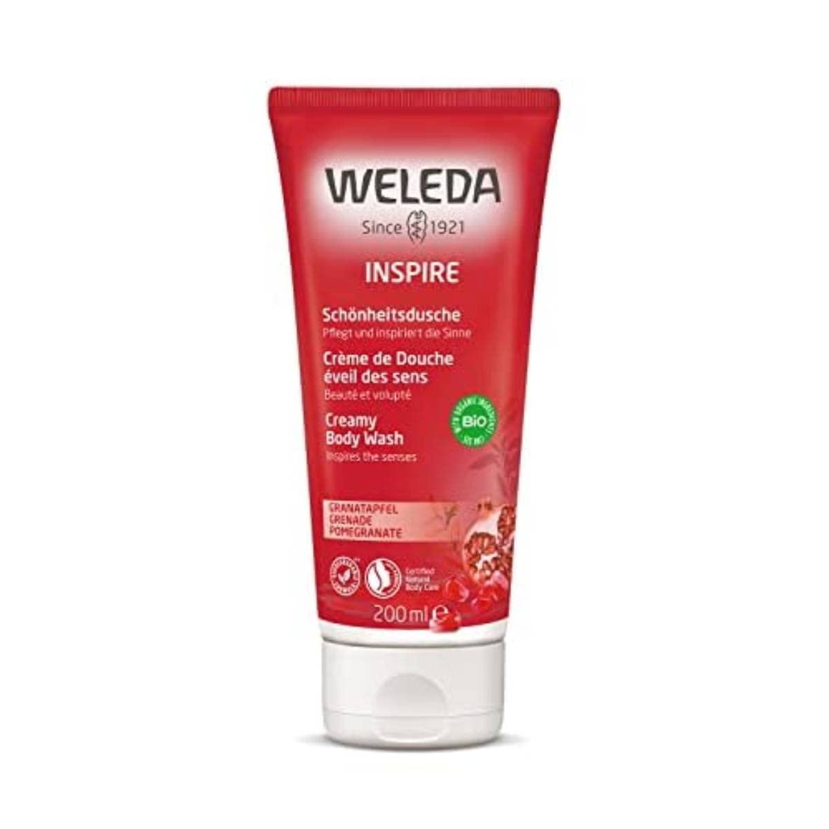 WELEDA Pomegranate creamy body wash
