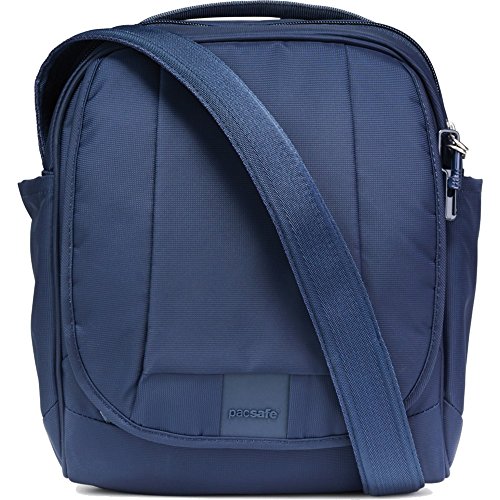 PacSafe Metrosafe Ls200 Anti-Theft Medium Crossbody Bag-Deep Navy Travel Cross-Body, One Size
