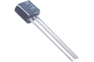 LED GROUP BUY NTE Electronics 2N3904 Silicon NPN Transistor for General Purpose Amplifier and Switch, 200 mA, 40V (Pack of 5)
