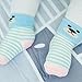 Fiream 6 Pack Unsex Baby Terry Socks with Cute Patterns,Infant/Toddler