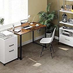 Coleshome Computer Desk 39", Modern Simple Style