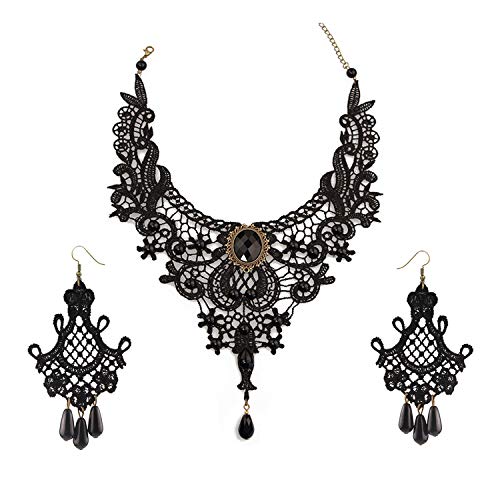 Halloween Costume Jewelry Handmade Gothic Princess Lolita Retro