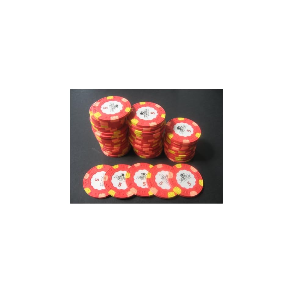 Paulson top hat poker chips Paulson top hat poker chips