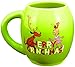 Vandor 52878 Grinch, Oval Ceramic Mug, Green, 18-Ounce
