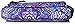 Vera Bradley Women's Cotton Little Hipster Crossbody Purse, Lilac Tapestry, One Size