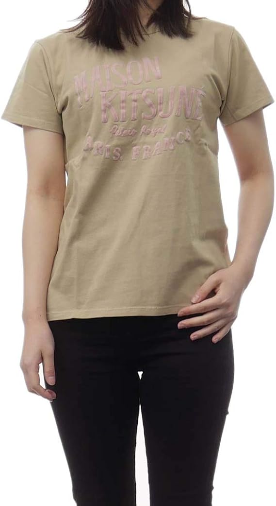 Amazon Maison Kitsune メゾンキツネ クルーネックtシャツ Gwkj0008 レディース S 並行輸入品 Tシャツ カットソー 通販