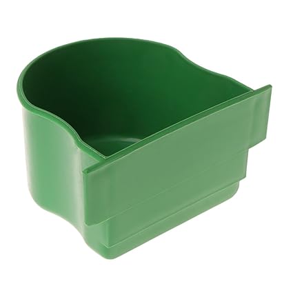 Lovhop Bird Feeder Water Drinker Feeding Cup Plastic Parrot Pigeon