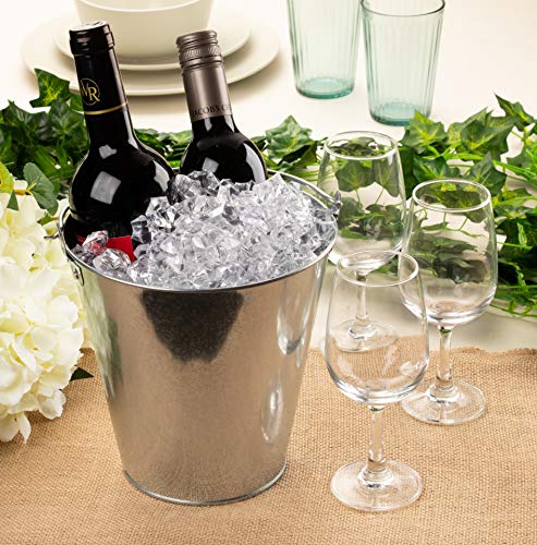 1 Round+Galvanized+Buckets+Centerpiece+100+Ounce