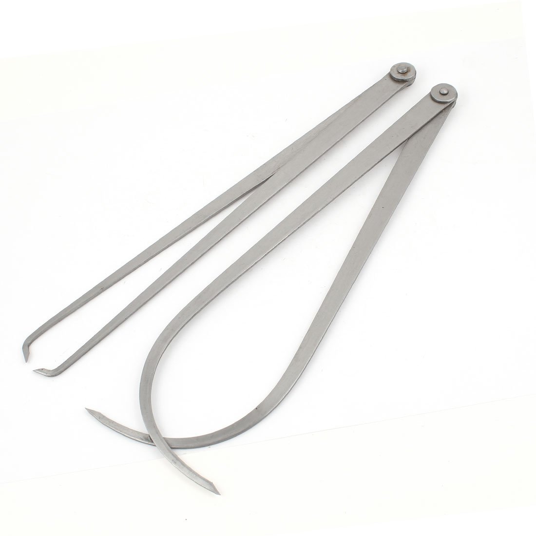 Sourcingmap 14 Inch Metal Firm Friction Joint Outside Inside Calipers Tool 2 Pcs