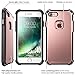 i-Blason iPhone 7 Case, Venom Dual Layer Apple iPhone 7 Case Cover Ultra Slim Hybrid TPU Cover/Hard Outter Shell (Rose Gold)