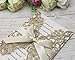 ponatia 25PCS 5.12 x 7.1 '' Gold Glitter Laser Cut Wedding Invitations Cards with Envelopes for 5x7 Invitation Cards Wedding Baby Bridal Shower Engagement Sweet 16 Birthday Invite