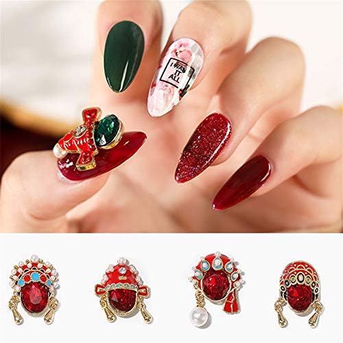 Born Pretty ネイルパーツ 1個 中国京劇の隈取り柄 選べる7種類 ネイルデコ レジン素材 B0ntqqpk 150円 大人気 New Arrival 最安値挑戦 年中無休 高品質 通販