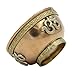 DharrmaObjects Copper Offering Bowl Incense Burner Holder (3 Inches, Om)