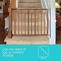 summer top of stairs gate