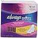 Always Radiant Infinity Regular With Wings Scented Pads 16 Count