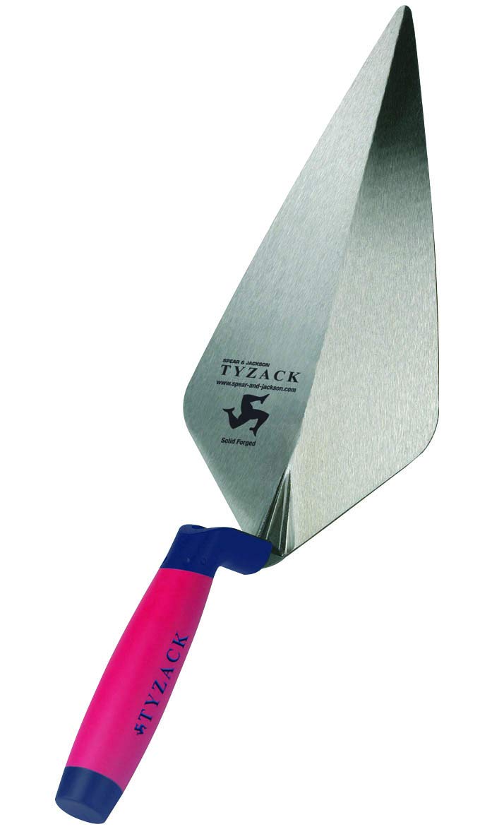 Spear & Jackson 10111SF Tyzack 11" Soft Feel Broad Heel Brick Trowel