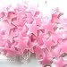 Luweki 100PC Kids Bedroom Fluorescent Glow In The Dark Stars Wall Stickers (Pink)