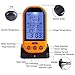 Allinthebox Wireless Meat Thermometer, BBQ Grill Waterproof Digital Cooking Food Thermometer Smart Remote Meat Grill Thermometers for Cooking, Barbeque, Smoker, Grilling, Oven, BBQ Kitchen